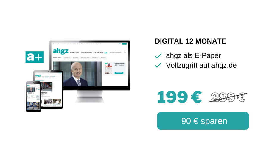 ahgz Digital 12 Monate für nur 199 €