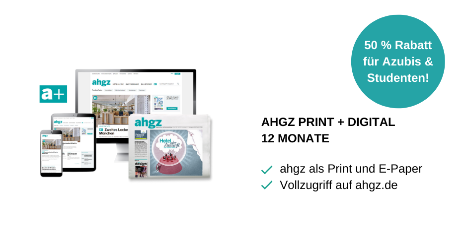 ahgz Print + Digital 12 Monate für Studenten + Azubis