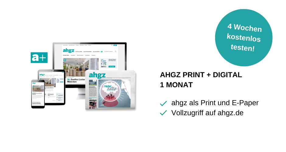 ahgz Print + Digital 4 Wochen gratis testen